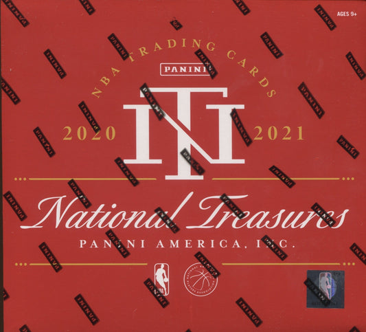 *LAST BOX* 2020-21 Panini National Treasures Hobby Basketball, Box